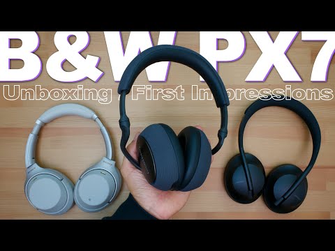 External Review Video udpOHMhIkwM for Bowers & Wilkins PX7 Wireless Over-Ear Headphones w/ ANC