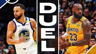 Stephen Curry - Golden State Warriors - LeBron James - Los Angeles Lakers