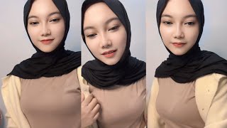 Download lagu Bigo live beautiful hijab takes off jacket mp3