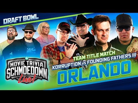 Schmoedown LIVE Orlando: Korruption vs Founding Fathers Team Title + Managers' Draft Bowl