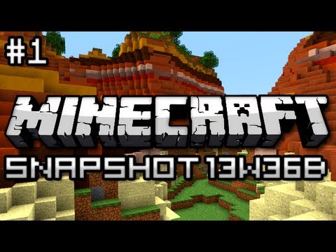 CaptainSparklez - Minecraft: New Biomes Galore! (Snapshot 13w36b Part 1)