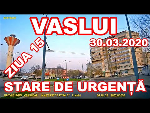VASLUI Stare de Urgenta COVID-19 video 30 martie 2020
