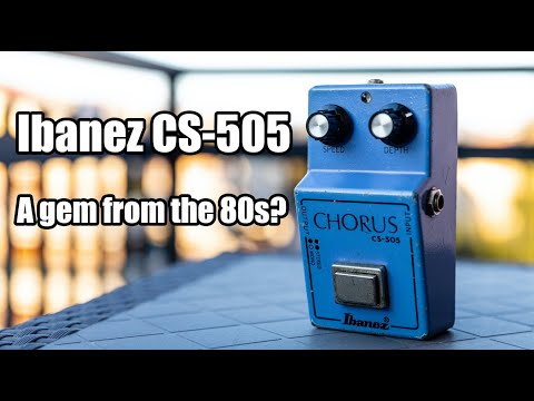 Ibanez Chorus CS-505 1981 - Blue image 7