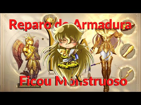 Reparo de Armadura do ArayaShiki de Shaka - Saint Seiya Awakening.