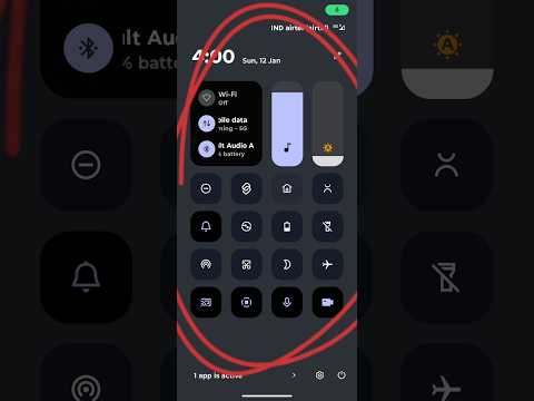 Moto g85 5g status bar change kese karell moto g85 notification control centre change kese kare