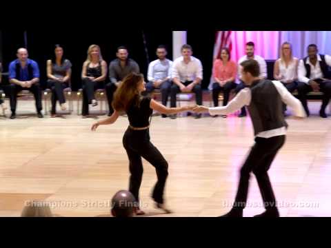 Sean McKeever & Jessica Cox Capital Swing 2015 Champion Strictly Winners
