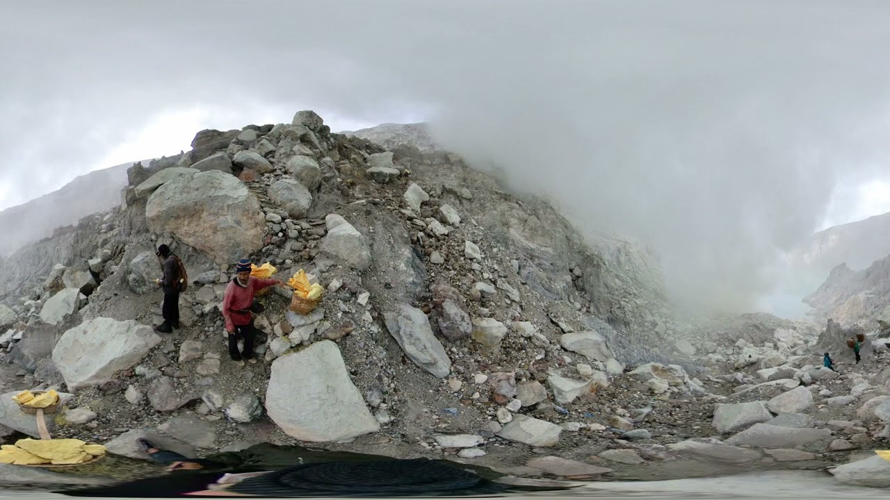 Kawah ijen , East Java, Indonesia 360VR Ep11 : Wheelwego360°