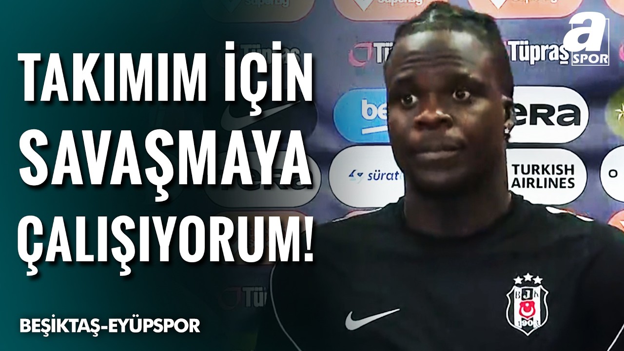Junior Olaitan Cerny'ye Yaptığı Asisti Değerlendirdi! İşte Açıklamaları | Beşiktaş 1-0 Eyüpspor