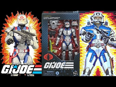 Gi Joe Classified Series Cobra Commander Battle Armor #168 Quick Unboxing Review
