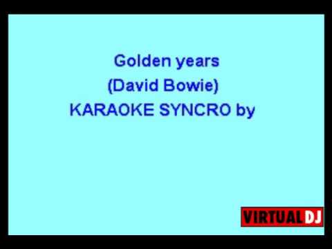 DAVID BOWIE - GOLDEN YEARS (INSTRUMENTAL KARAOKE SOUNDTRACK WITH CHOIRS HD) by AUDIOSTUDIO NIRVANA