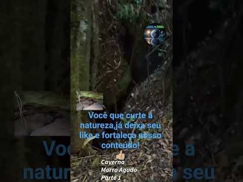 Caverna no Morro Agudo.