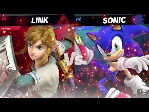 Clemson Smash Series 34 - Losers - Avenger (Link) vs. Tigga (Sonic) - SSBU