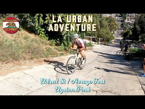 Send It LA Urban Adventure(4K): Arroyo Fest / Elysian Park / Steepest Street in LA (Eldred St.)