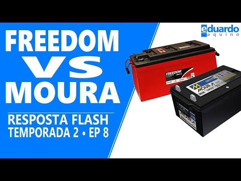 Bateria Estacionária: Qual é Melhor? Moura ou Freedom