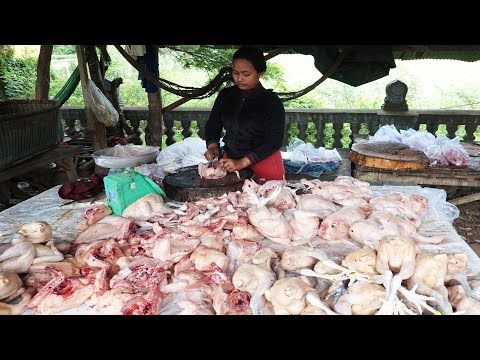 Countryside Fresh Food Market, Vihear Sour Morning Market Part 1