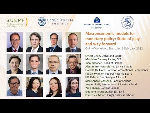 SUERF ECB BdI BoF - Central bank macro models for monetary policy -    20220203