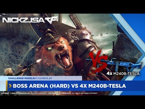 Boss Arena Hard VS 4x M240B-Tesla | CROSSFIRE Indonesia 2.0