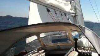 preview picture of video 'Bavaria 32 foot Bergen 1 mai 2011'