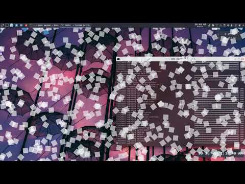 ArcoLinux : 2027 Updating Arch Linux Plasma - ArcoLinux and Arch Linux - exploding window - fonts