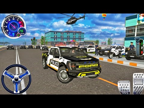 Real Police Car Chase 4x4 Jeep Simulator Games New Best Cars Driving 2026 Car Game Android Gameplay