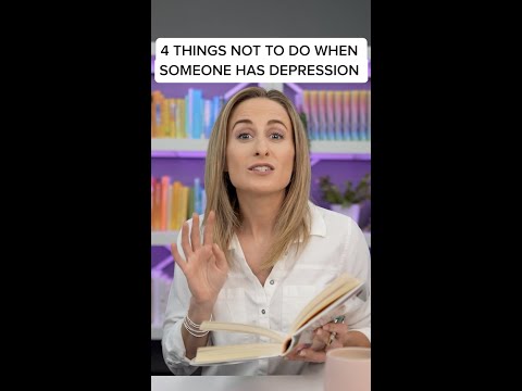 Don't Do THIS When Someone Has Depression - Dr Julie #shorts