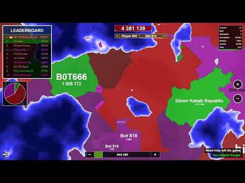 Winning Strategy Snow Map! Territory Games io - Territorial IO