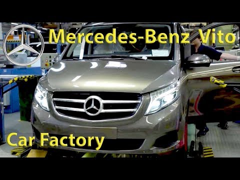 Thumbnail for Mercedes VITO V-Class Production (Vitoria Gasteiz, Spain) Mercedes Factory, Mercedes Manufacture by Mercedes-Benz V-Class