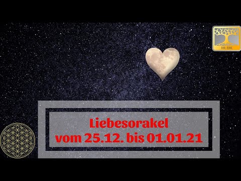Herzenssache Liebesorakel 25.12. - 01.01.2021 Neujahr Vollmond Orakel