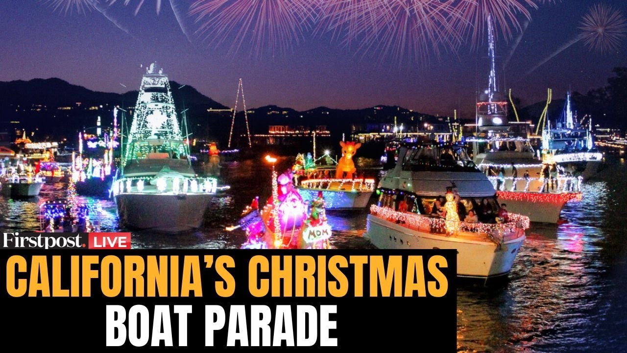 LIVE: California's Newport Beach Lights Up with Boat Parade ahead of Christmas | N18G
