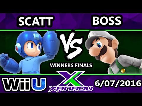S@X 154 - TCG | Boss (Luigi) vs ScAtt (Mega Man) SSB4 Winners Finals