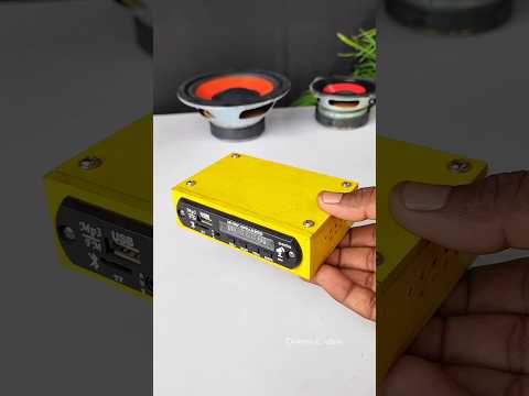 mini dj amplifier kaise banaye 🔊 how to make mini dj amplifier at home #shorts #shortsfeed