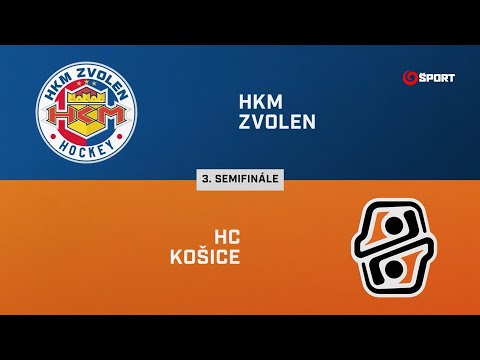 Semifinále play-off: HKM Zvolen - HC Košice 1:4, stav série 0:3