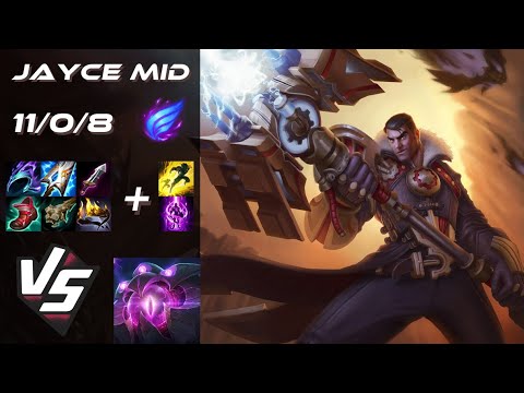 MID Jayce vs Vel'Koz - EU Grandmaster Patch 14.7