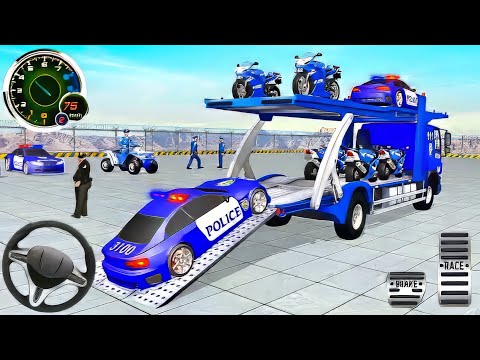 City Police Car Driving School Simulator - Real Multi-Storey Police Cars Parking - Android Gameplay
