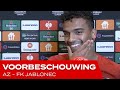 Wijndal: 'Ik hoop op 90 minuten' | AZ - Jablonec