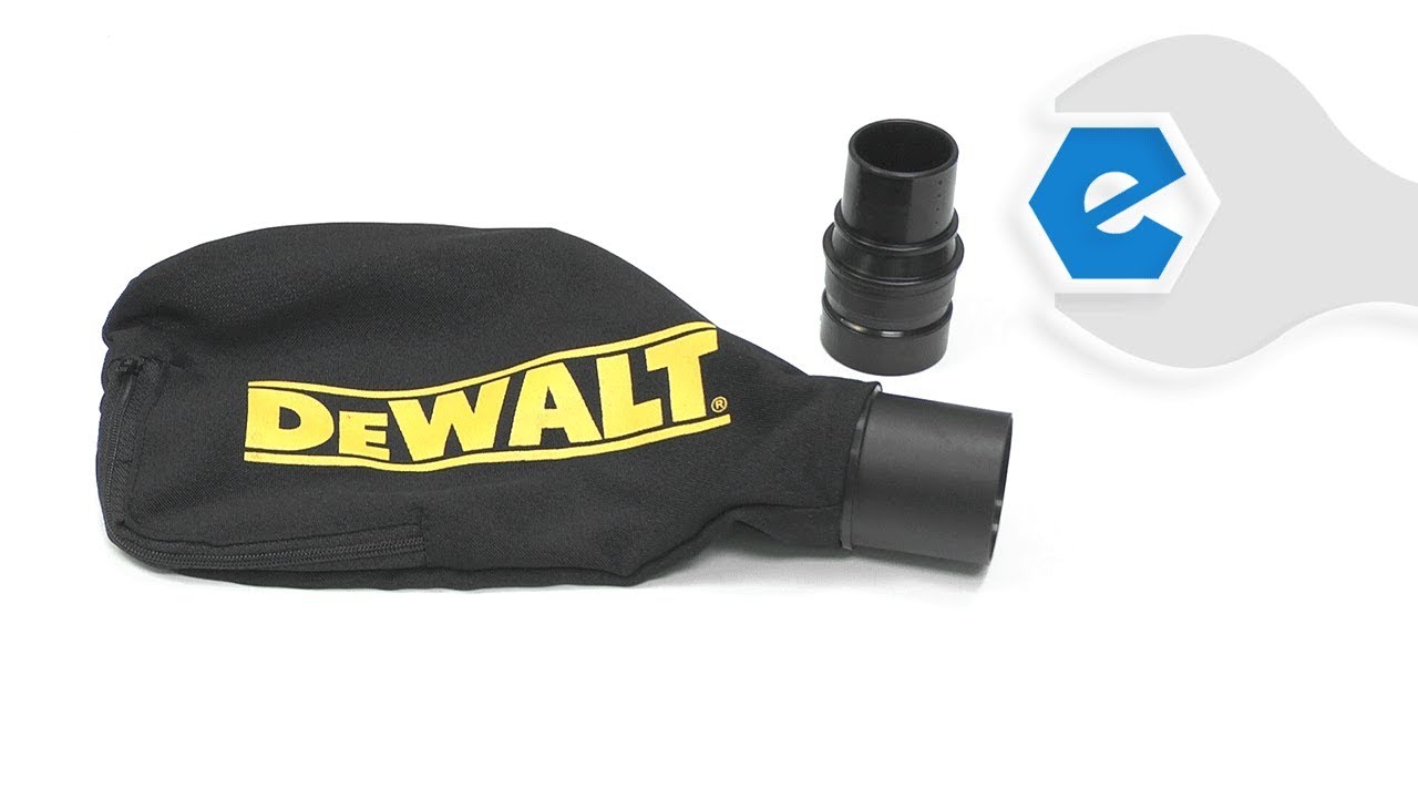 Replacing your DeWALT Miter Saw Dust Bag