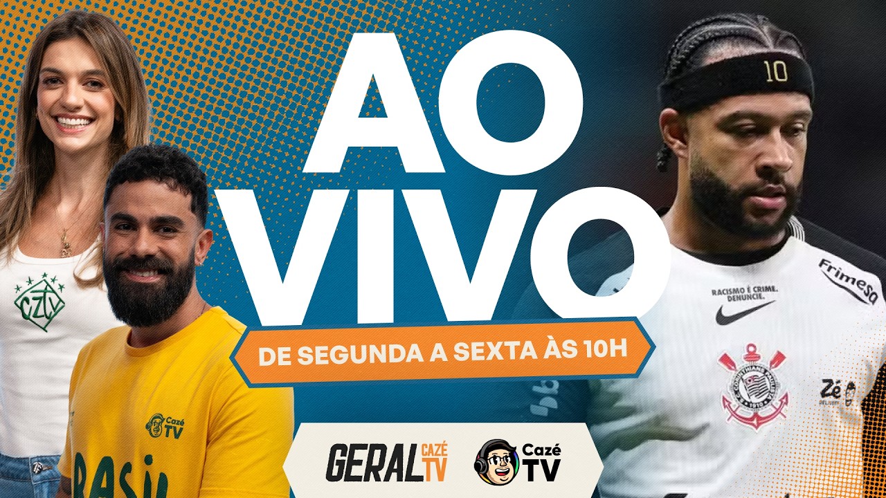 CORINTHIANS NÃO RENOVA COM MEMPHIS E FLAMENGO X CRUZEIRO NA LIBERTA! | GERAL CAZÉTV