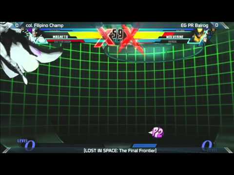 UMVC3: col. Filipino Champ vs EG PR Balrog - Winners Finals - LOST IN SPACE: The Final Frontier