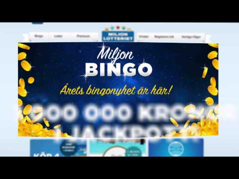Miljonlotteriets nya bingospel med 1 miljon i jackpott!