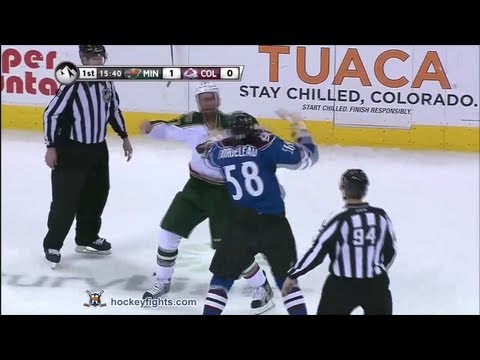 Michael Rupp vs Patrick Bordeleau