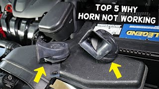 TOP 5 WHY HORN DOES NOT WORK ON HYUNDAI ELANTRA SONATA TUCSON SANTA FE ACCENT VELOSTER