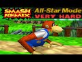Smash Remix All Star Mode Gameplay With Lanky Kong VERY HARD