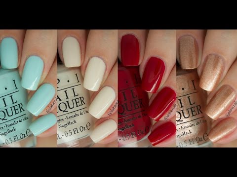 OPI Venice Collection Live Swatches