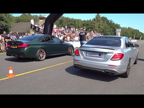 Mercedes-AMG E63 S 4Matic+ vs BMW M5 CS