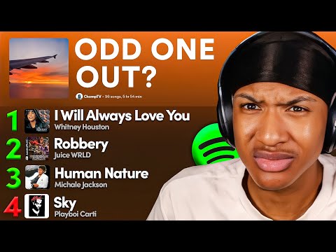 Guessing the Song that DOESN'T Match the Playlist Theme 6