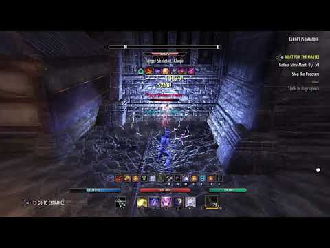 The Elder Scrolls Online  SUMMERSET PREPERATIONS NO PET MAGICKA Sorcerer DPS test 40k G09_Gandlieu.