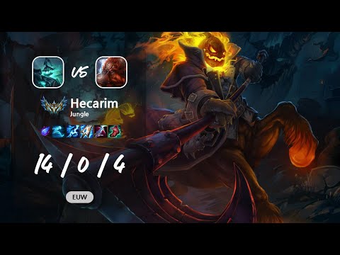 Hecarim Jungle vs Gragas - EUW Challenger Patch 13.11