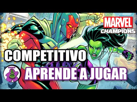 MARVEL CHAMPIONS - Cómo jugar al modo COMPETITIVO (Synthezoid Smackdown)