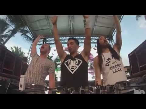 Guitar Track played LIVE in Miami by Sander Van Doorn, Laidback Luke & Steve Aoki