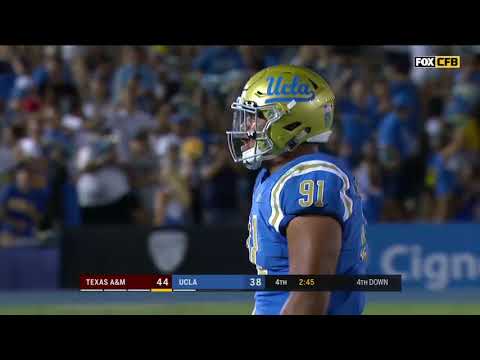 Texas A&M vs UCLA NCAA Football Highlights 2017